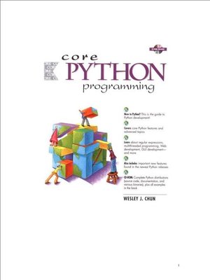 cover image of Core Python Programming